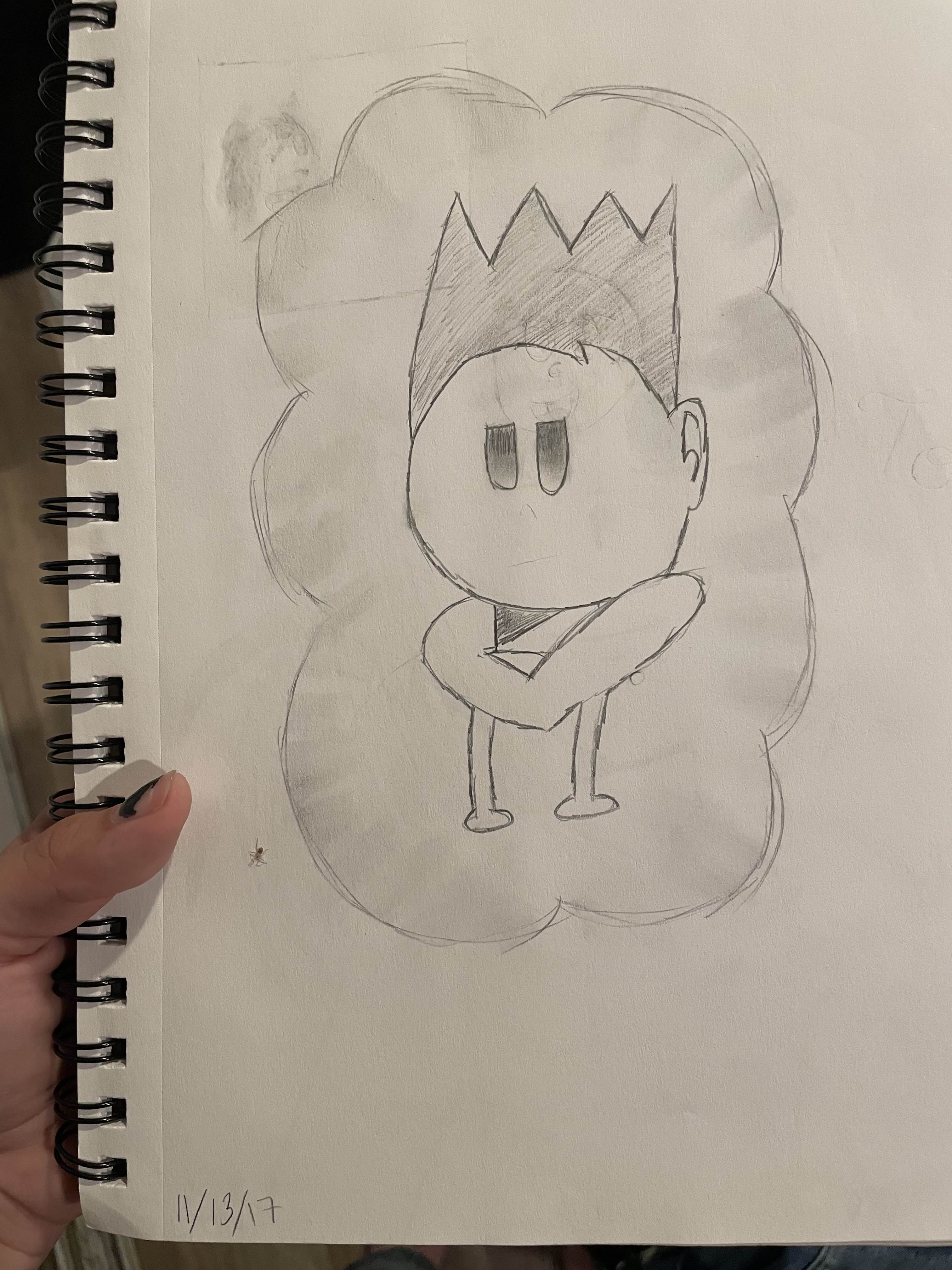 old drawing from 2017 lol